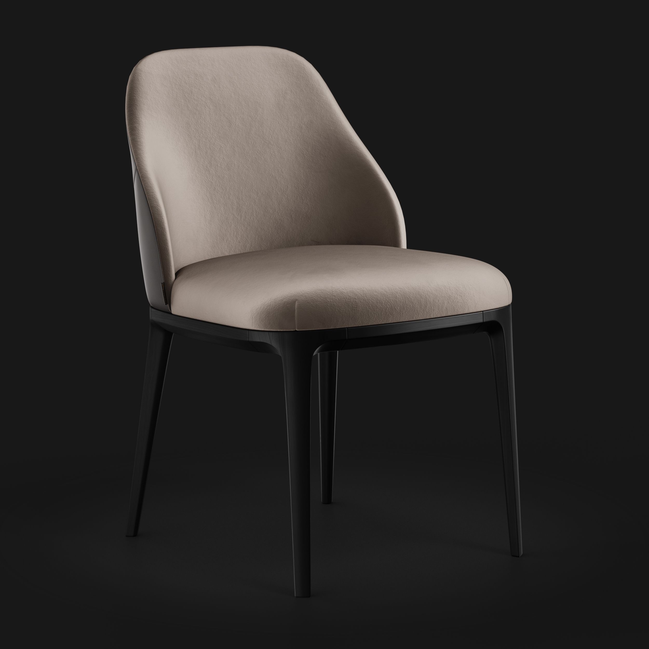 Chair Mattina Light Beige Silk