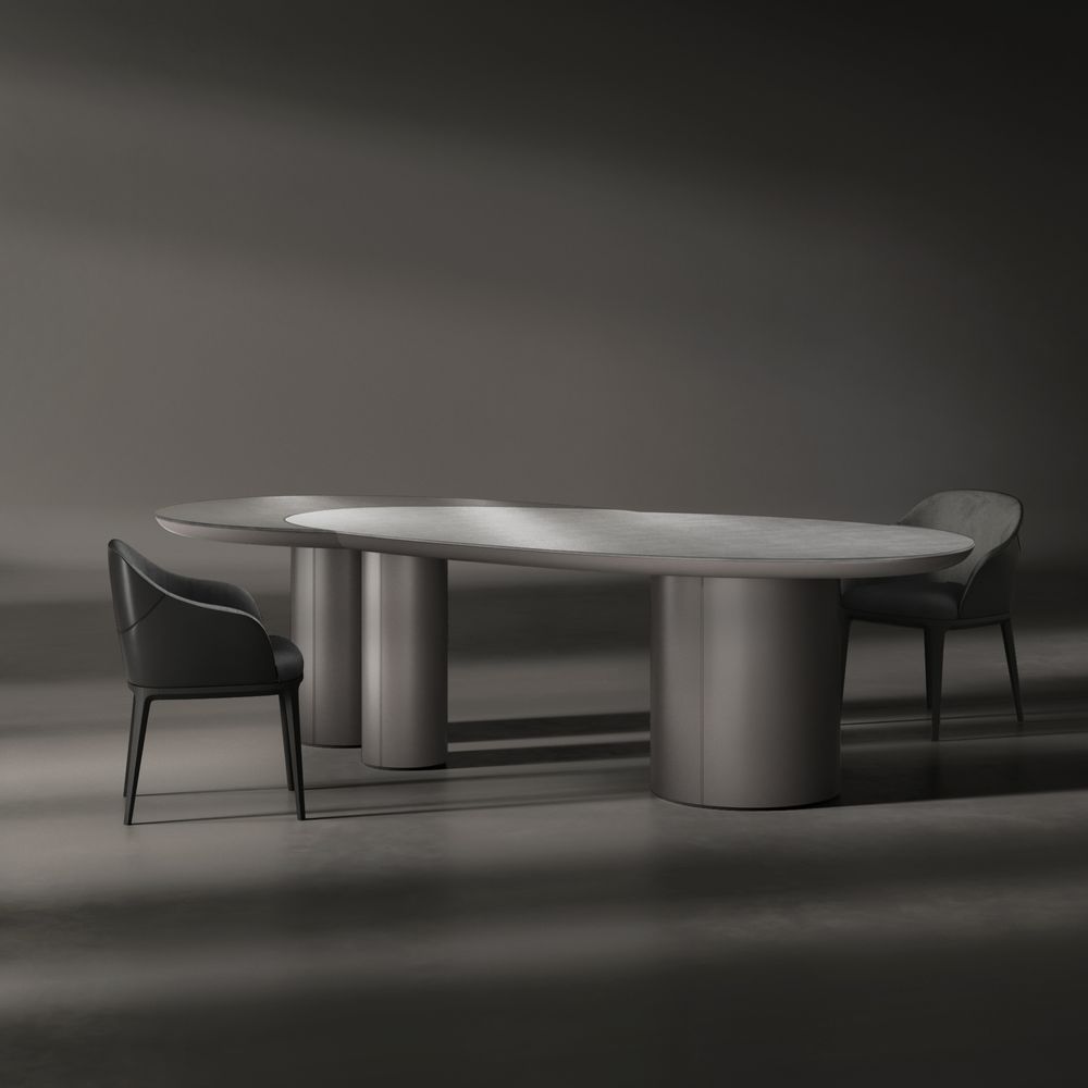 Table Fusion Twilight Grey Duo