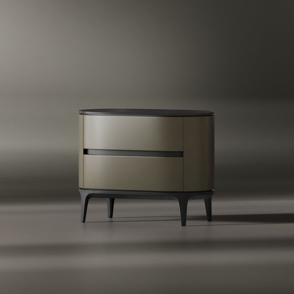 Bedside table Notte (700) Florentine Green