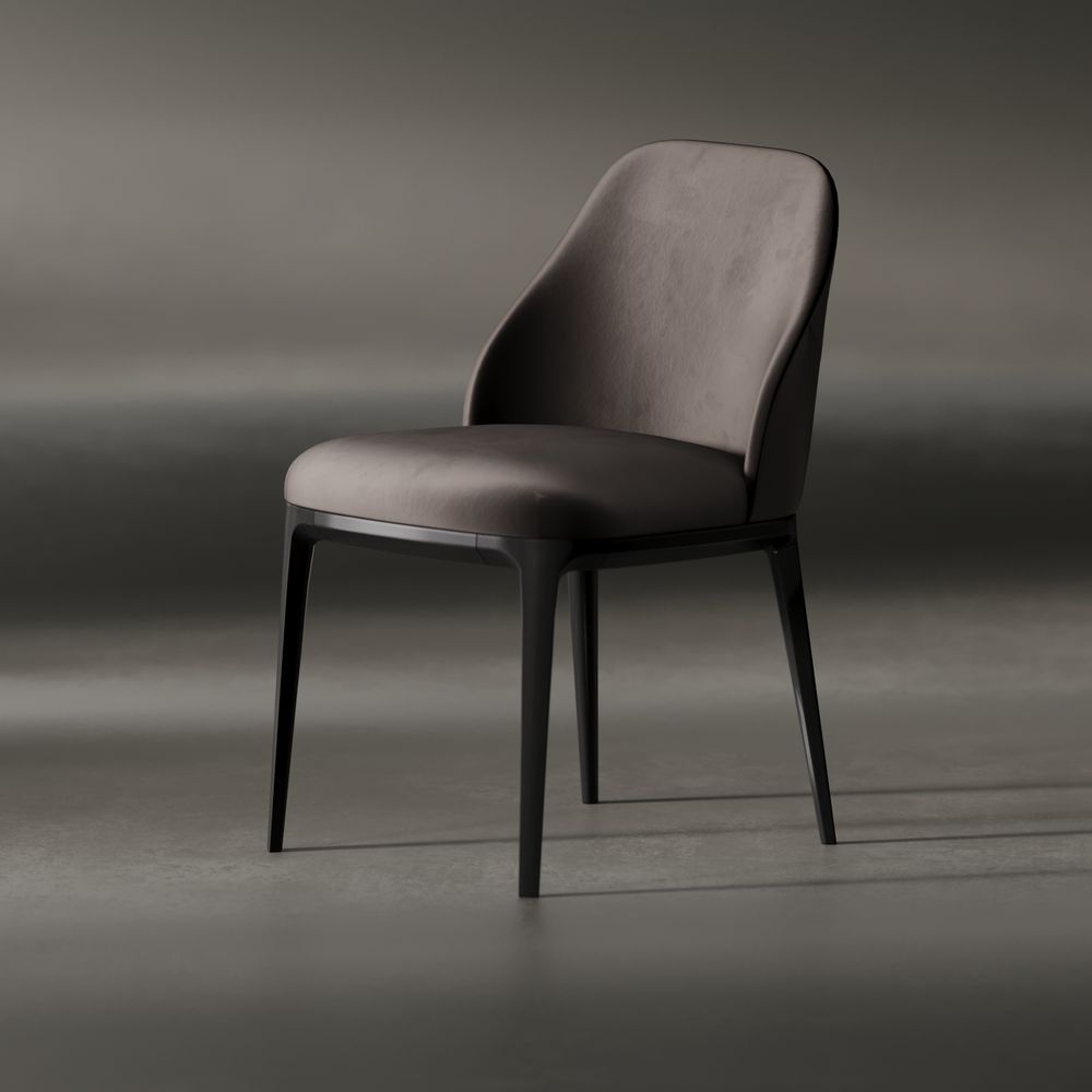 Chair Mattina Light Chocolate Cashmere