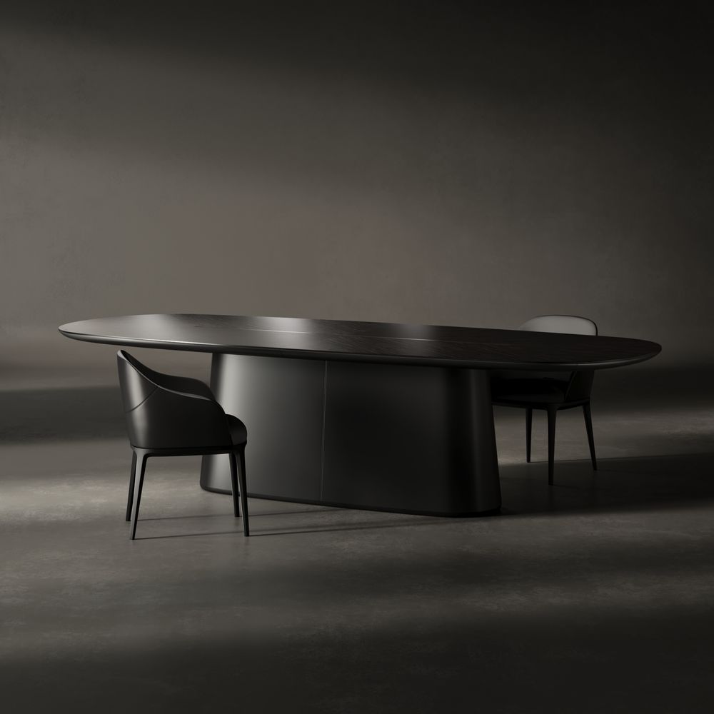 Table Metaform Uno EBONY WOOD